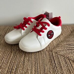 Gap Kids Marvel‎ Spiderman Shoes Sneakers Youth Size 3 New With Tags